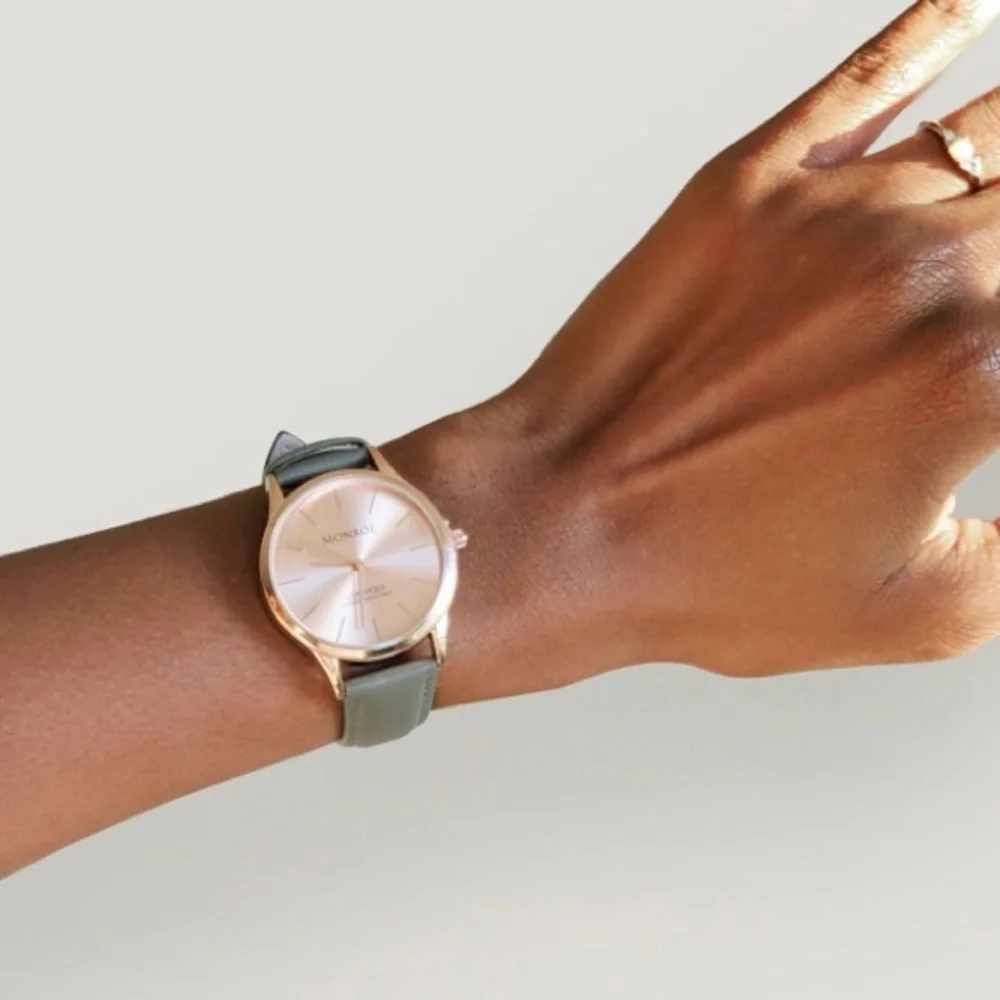 NWT: Monroé Watches Sunburst Solérose Watch - Picture 2 of 6